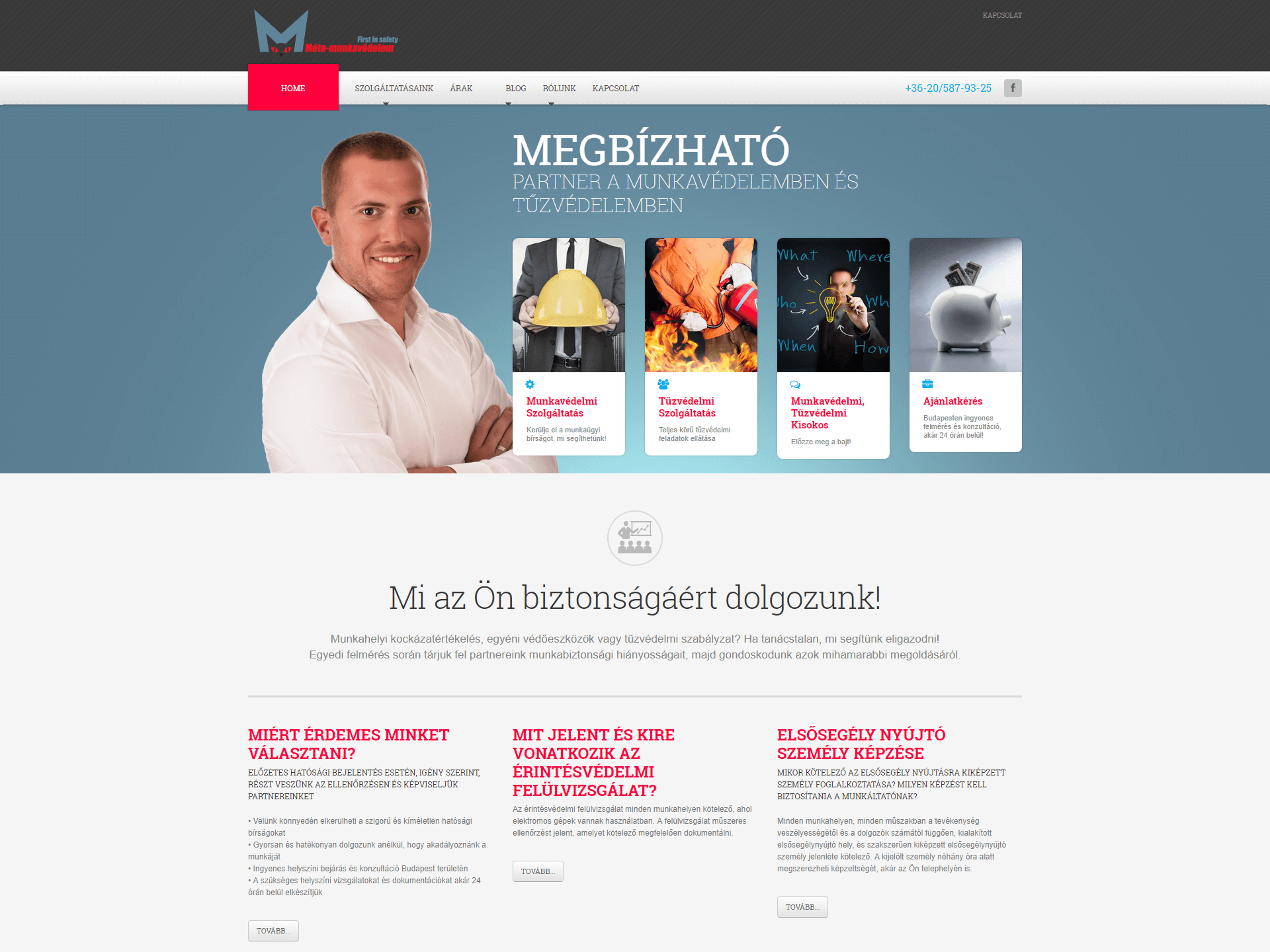 wordpress weboldal készítés