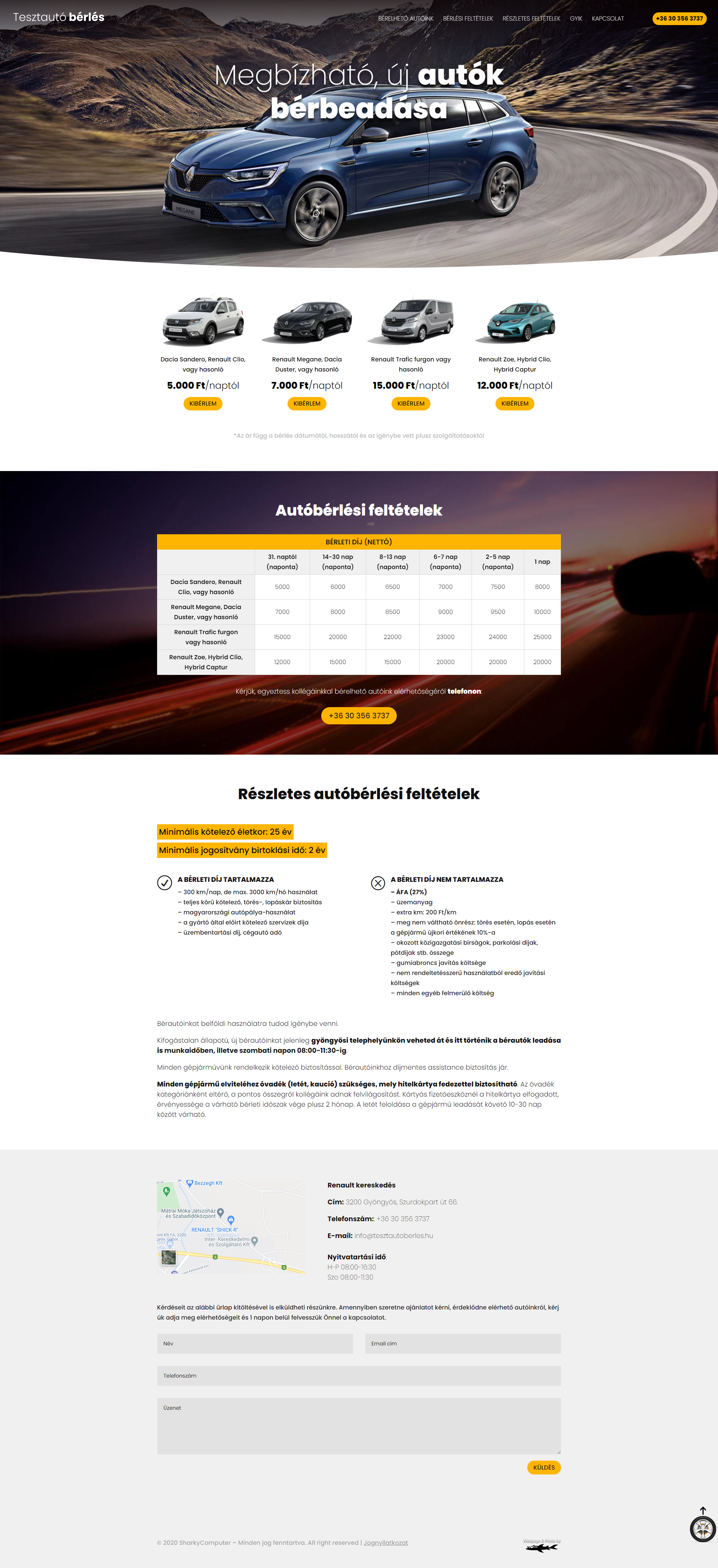 wordpress weboldal készítés